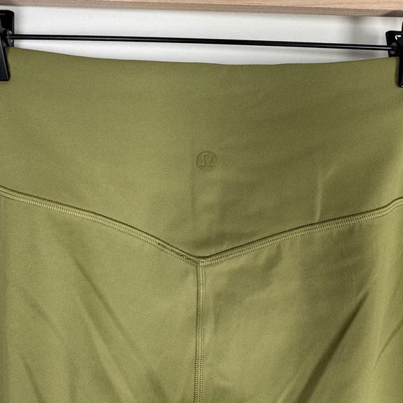 Lululemon Nulu and Crisscross Mesh Stirrup Tight Leggings BRZG Women 14 $128 New